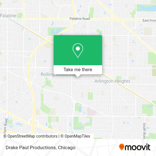 Drake Paul Productions map