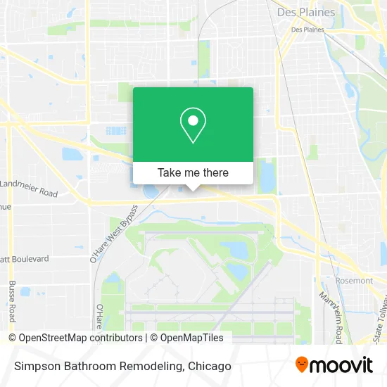 Simpson Bathroom Remodeling map