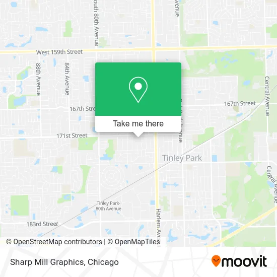 Sharp Mill Graphics map