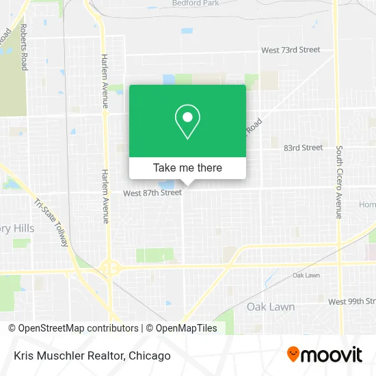 Kris Muschler Realtor map