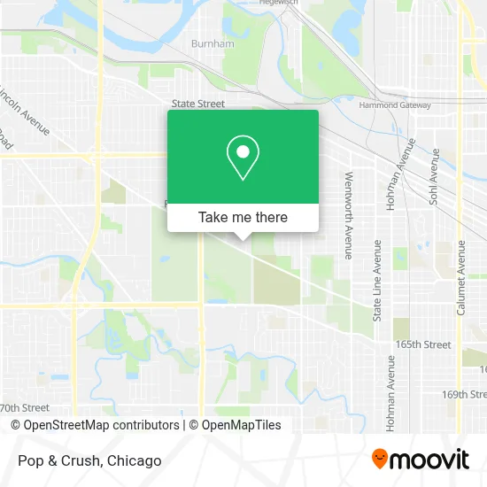 Pop & Crush map