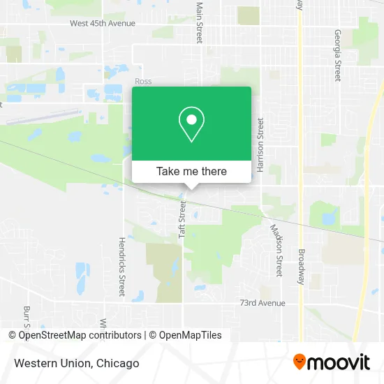 Western Union map
