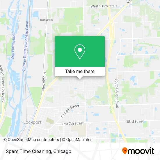 Spare Time Cleaning map