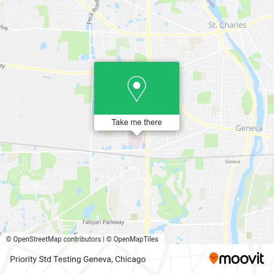 Priority Std Testing Geneva map