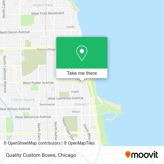 Quality Custom Boxes map