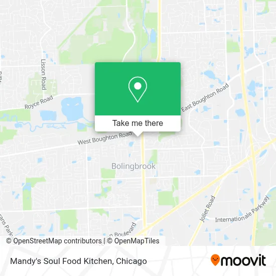 Mandy's Soul Food Kitchen map