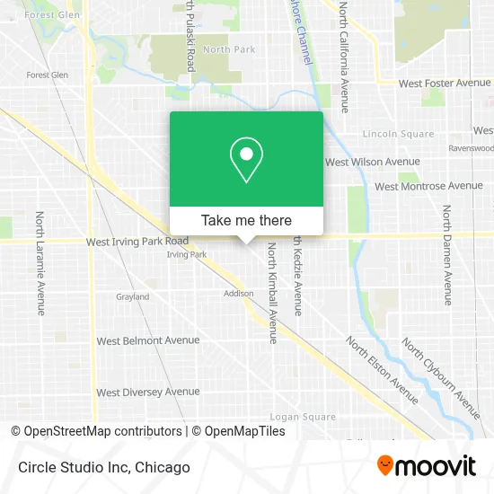 Circle Studio Inc map