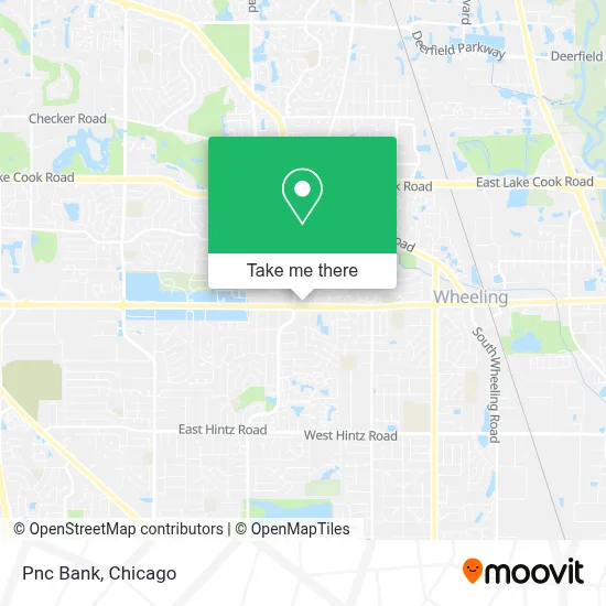 Pnc Bank map