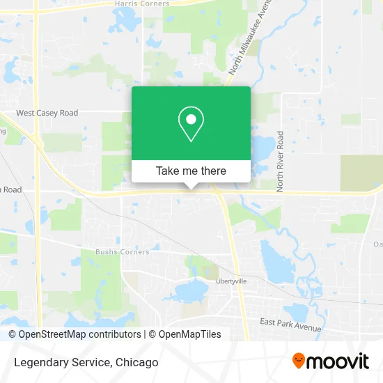 Legendary Service map