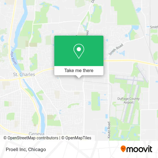 Proell Inc map