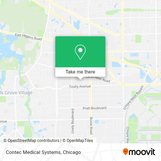 Contec Medical Systems map