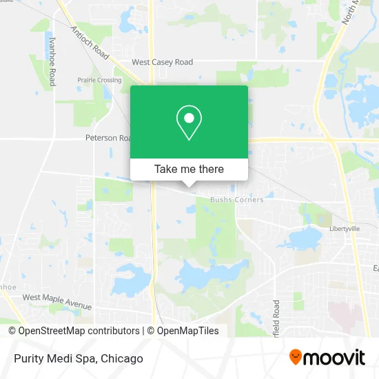 Purity Medi Spa map
