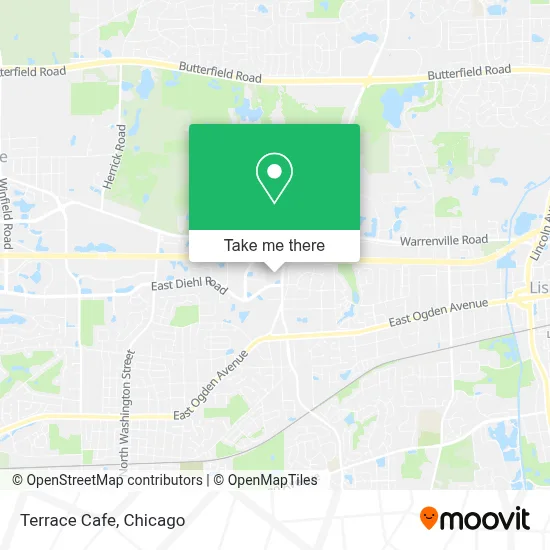 Terrace Cafe map