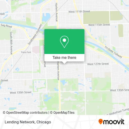 Lending Network map