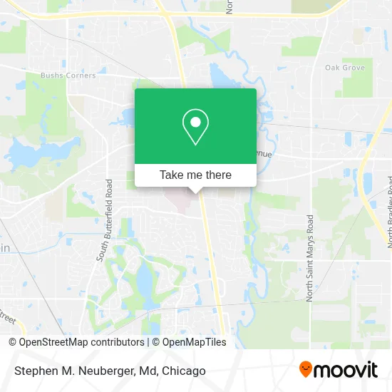 Stephen M. Neuberger, Md map