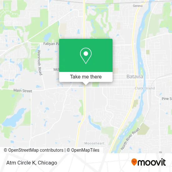 Atm Circle K map