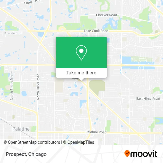 Prospect map