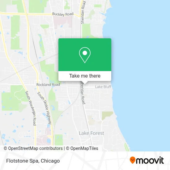 Flotstone Spa map