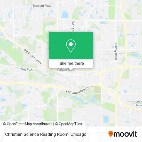 Christian Science Reading Room map