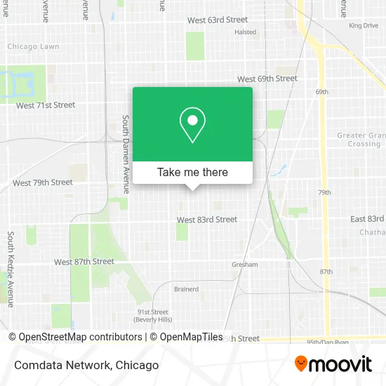 Comdata Network map