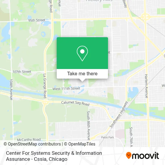 Center For Systems Security & Information Assurance - Cssia map
