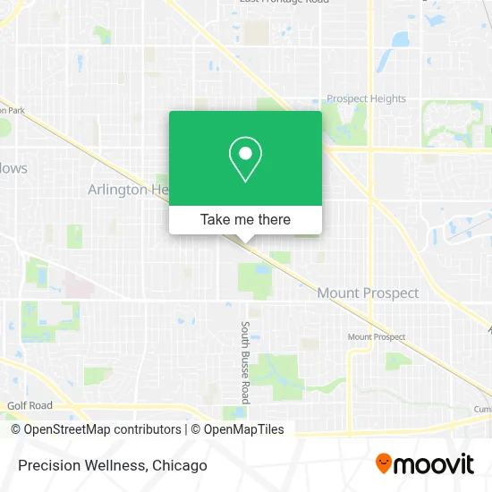 Precision Wellness map