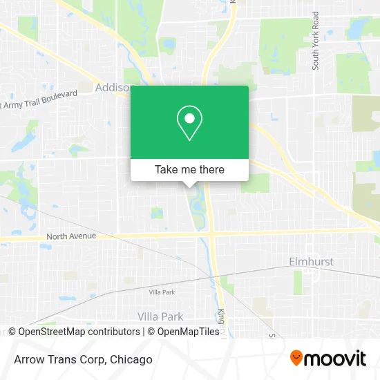 Arrow Trans Corp map