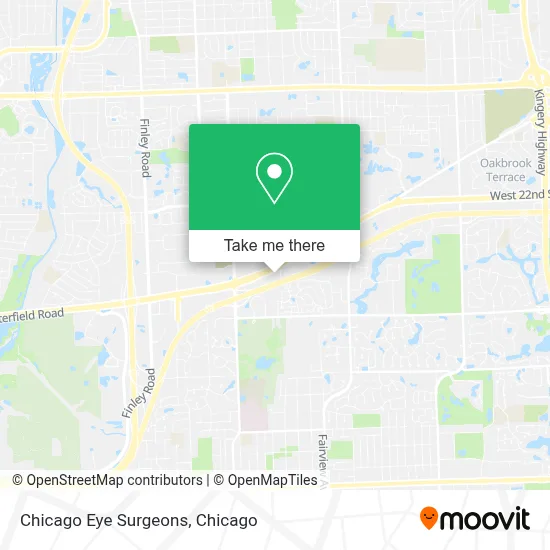 Chicago Eye Surgeons map