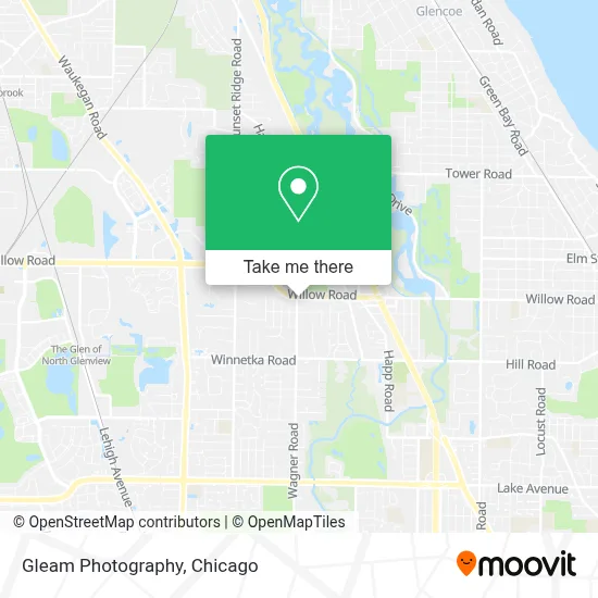 Gleam Photography map