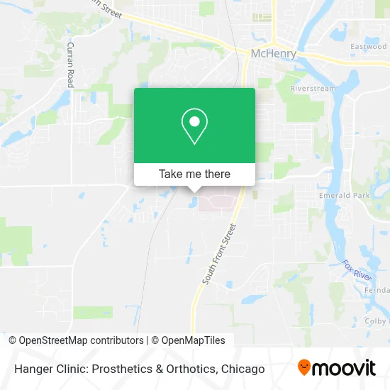 Hanger Clinic: Prosthetics & Orthotics map