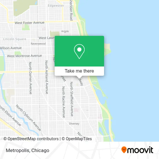 Metropolis map