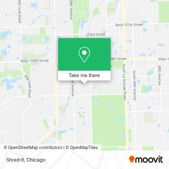 Shred-It map