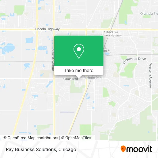 Ray Business Solutions map
