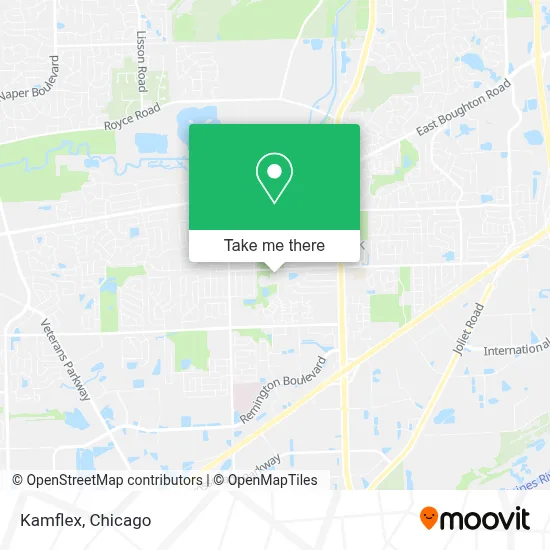 Kamflex map