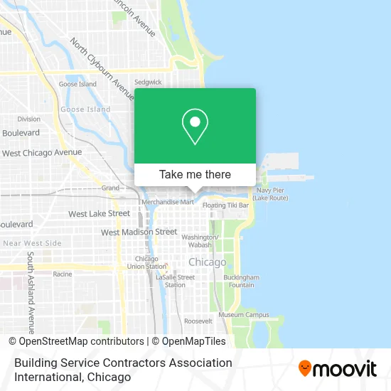 Building Service Contractors Association International map