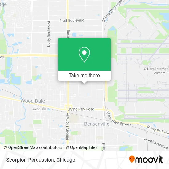Scorpion Percussion map