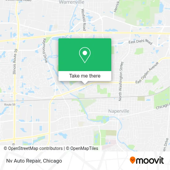 Nv Auto Repair map