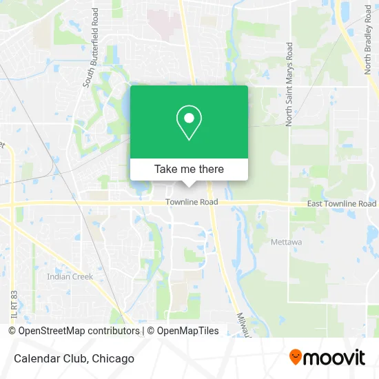 Calendar Club map