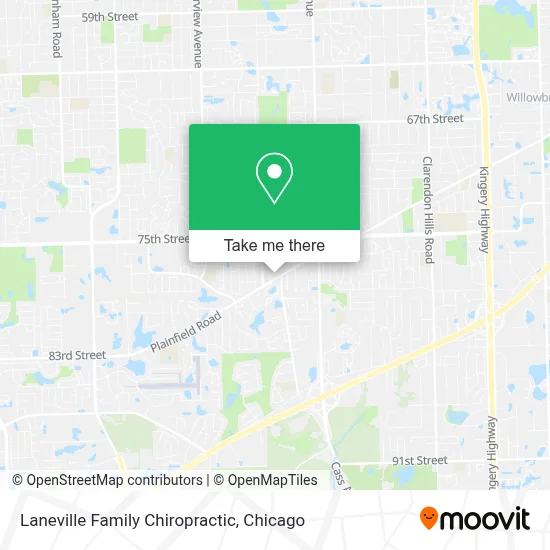 Laneville Family Chiropractic map
