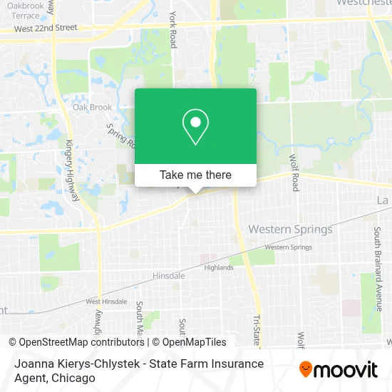 Joanna Kierys-Chlystek - State Farm Insurance Agent map