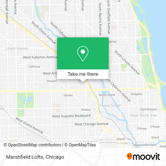 Marshfield Lofts map