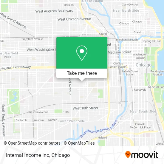 Internal Income Inc map