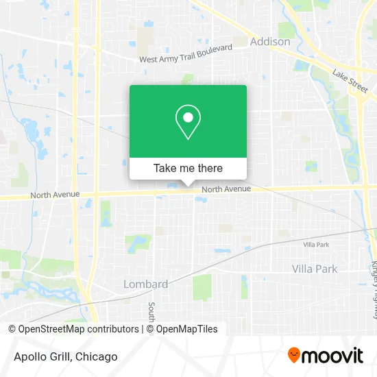 Apollo Grill map