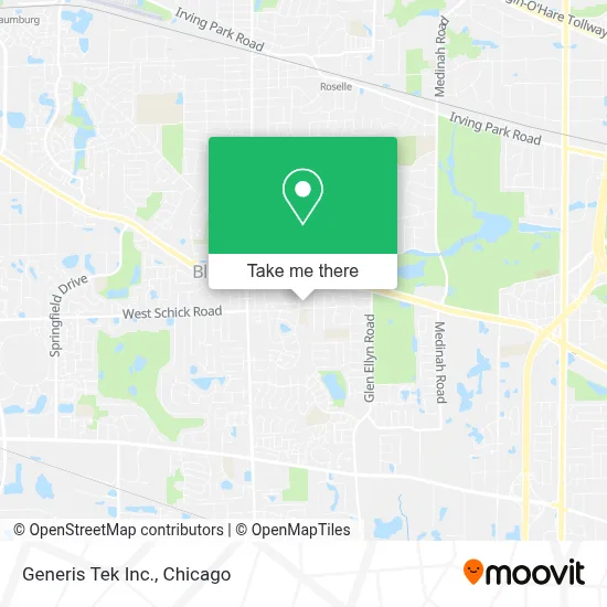 Generis Tek Inc. map