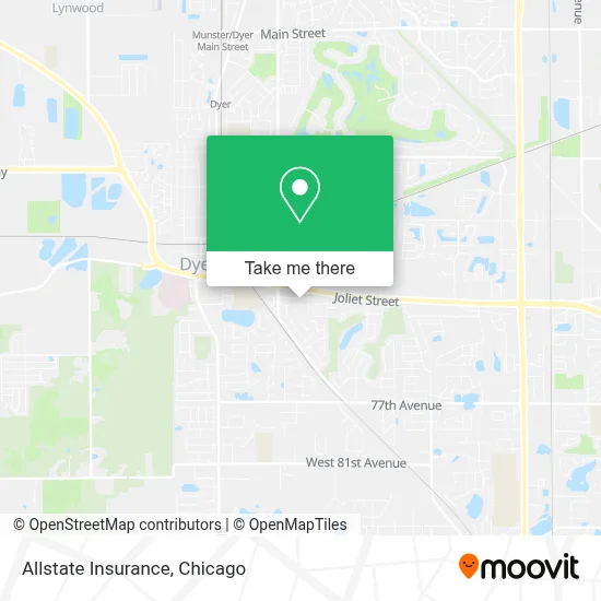 Allstate Insurance map