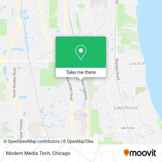 Modern Media Tech map
