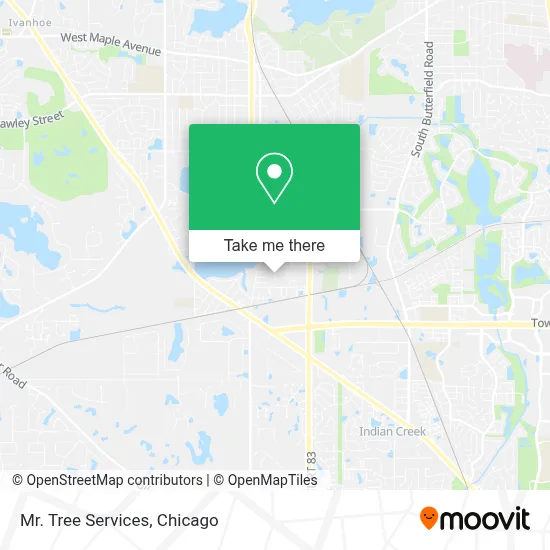 Mr. Tree Services map