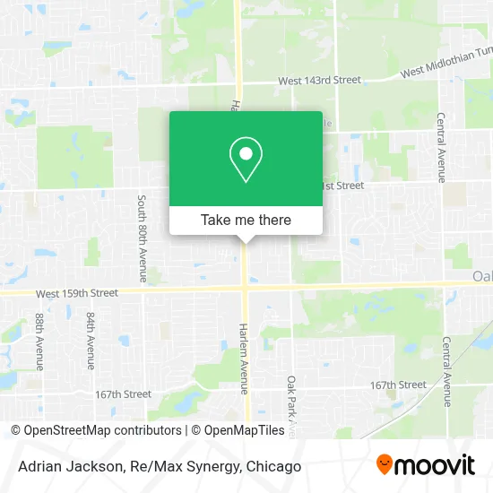 Adrian Jackson, Re/Max Synergy map