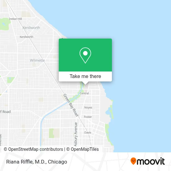 Riana Riffle, M.D. map