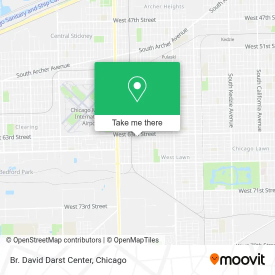 Br. David Darst Center map